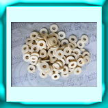 Wooden Washers 8mm hole 19mm external round Code - WW/0001