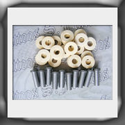 10x 1 Inch Coil Cores And 20x Wooden Washers Code CH/0002